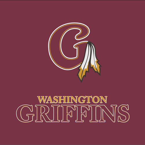 Community Contest: Rebrand the Washington Redskins  Design by oish