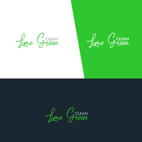 Lime Green Clean Logo and Branding Design by tenlogo52