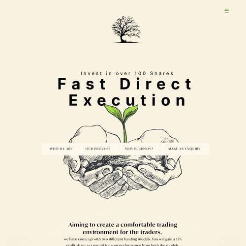 Landing page design contest entry by DeZignTime99