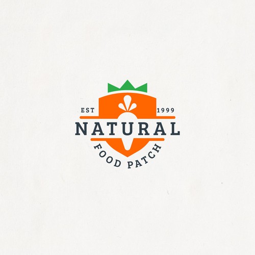 Design a modern and sleek logo for a health food / organic grocery store open since 1999! Design by A.Aliye
