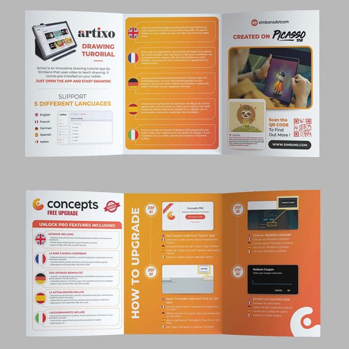 Brochure contest entry by Alphabet ♥