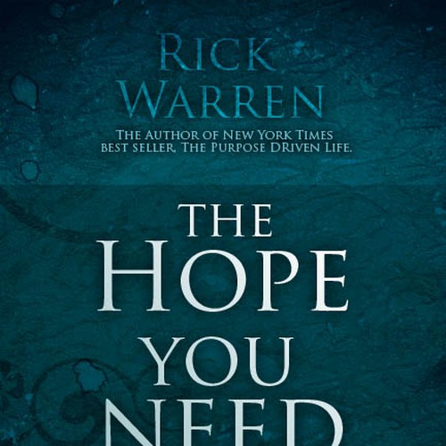 Design Rick Warren's New Book Cover Design by Daniel Myers