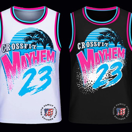 Miami Inspired Jersey Shirt Design by *DCLA*