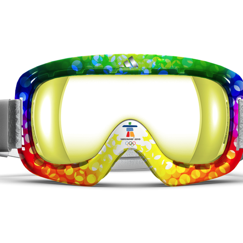 Design adidas goggles for Winter Olympics デザイン by Luckykid