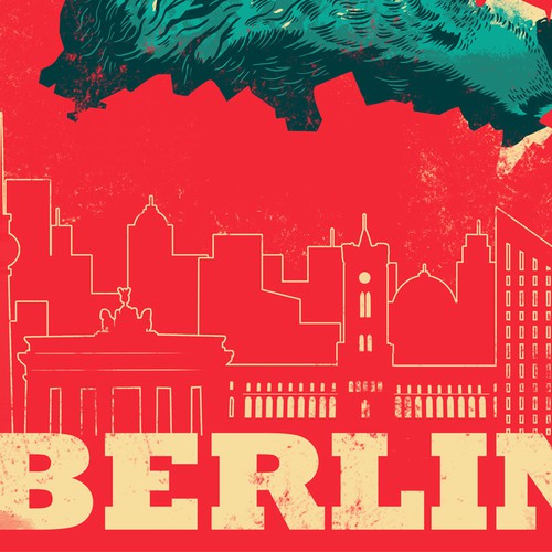 99designs Community Contest: Create a great poster for 99designs' new Berlin office (multiple winners) Design by rururara