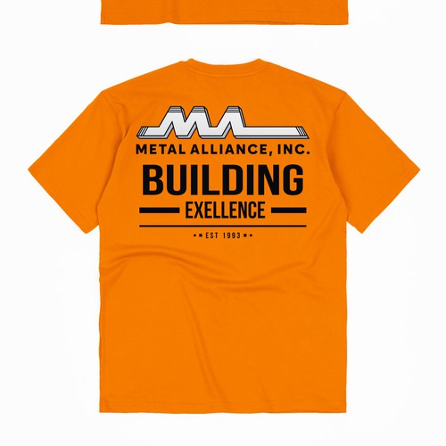 T-shirt design for high quality construction company Design by gunadika