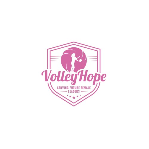 Design a vibrant woman empowering logo that portrays inclusivity and opportunity to play volleyball! Design by MagsArt