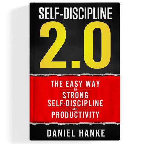 Book cover for a book about SELF-DISCIPLINE Design by Yesna99