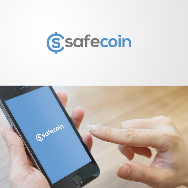 Design by Stromdesign titled "Rebrand safecoin, the digital currency of the decentralised network,SAFE"