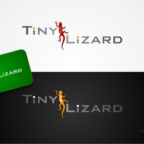 Tiny Lizard Logo Design por ToezSew