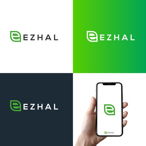 Mobile application logo for "Ezhal" Design réalisé par Ellestudio™