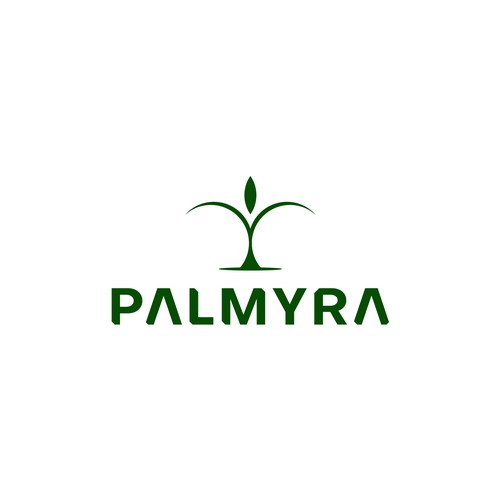 Palmyra Logo Context - Mix of History and Technology Design by SP-99