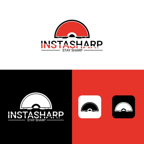 Diseño de Design a hipstor logo for a knife sharpening rental company de Emon099