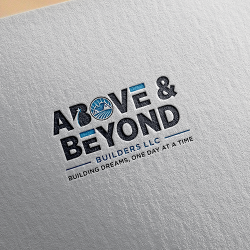 Eye catching powerful new logo brand for general contracting business. Design by Vonsign Studio