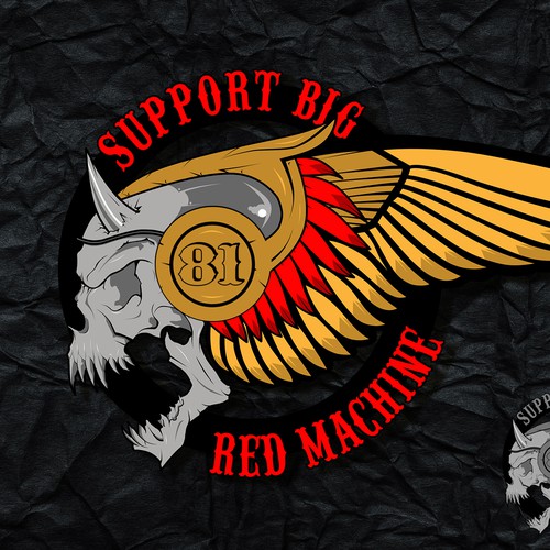 Hell s angels support 81 t shirt T shirt contest 99designs