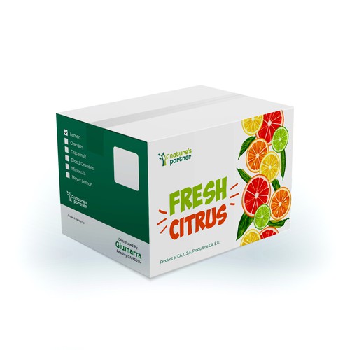 Help us design a Colorful Citrus Box that WOWs! Design by farhanubaid