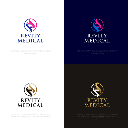 Revity Medical logo Design by Basit Iqbal