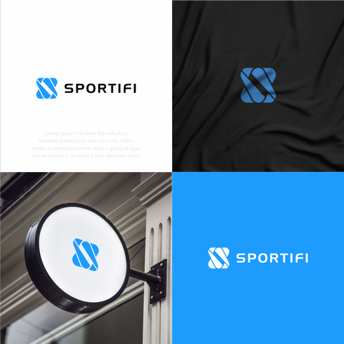 Design a sport app logo; app used for venue booking and player matching Design by eclass