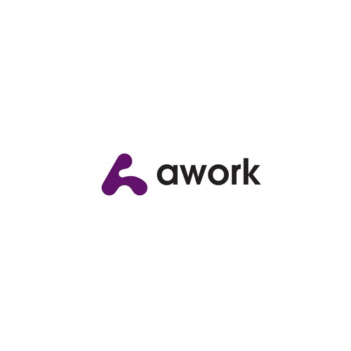 New logo for AI-based productivity software "awork" Design by Lumbeard