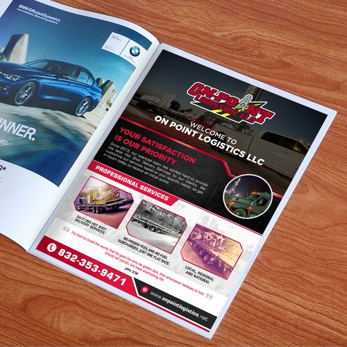 Postcard, flyer or print contest entry by Logicainfo ♥