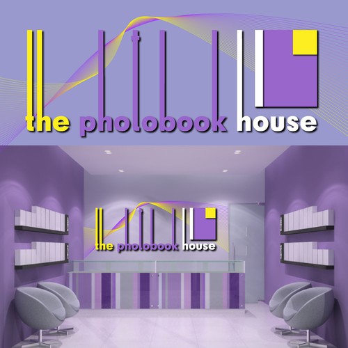 logo for The Photobook House Diseño de Zatarra Design