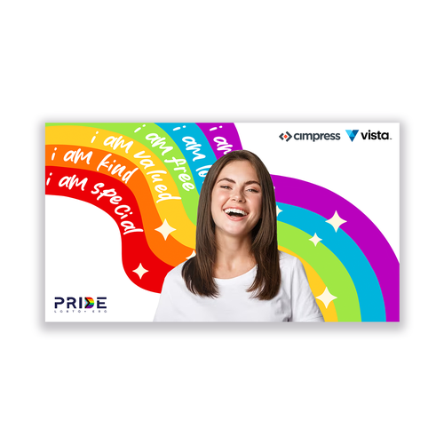 Virtual backgrounds for PRIDE month (multiple winners) Design by Ky.W.