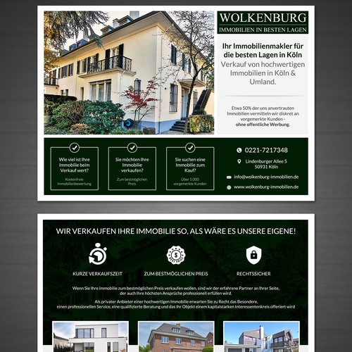 Flyer Fur Immobilienmakler Exklusive Immobilien Postcard Flyer Or Print Contest 99designs