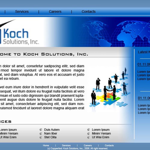 $500.00 Website template (Design only) Design by pinoydesign