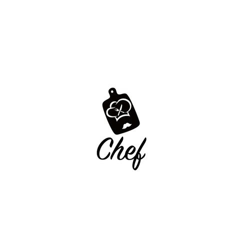 "CHEF": Food & Cooking Social Media Logo Design by Jed Studio