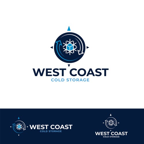 Cold Storage Company Logo (WCCS) Design by Ideaplane Studio