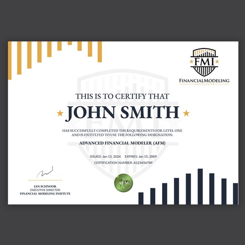 Looking for Custom Professional Certificate Design Design von Tety design