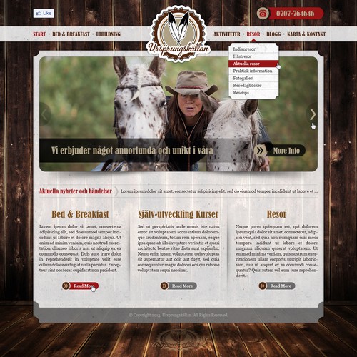 Proposta di design per un contest della categoria Design di sito web realizzata da Samodiva