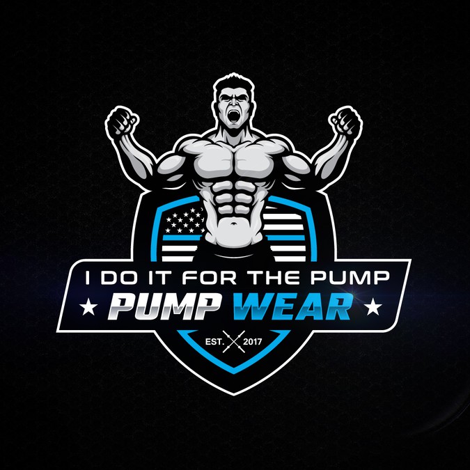 Gym Rate Pump Wear Logo Contest Logo design contest