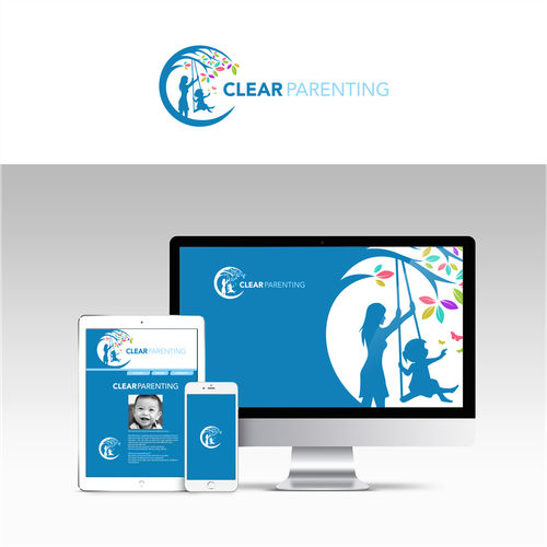 Clear Parenting Logo & Brand Guide To Appeal To Mothers Design by samsoel