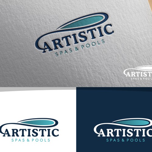 Design a classy logo for a custom pool builder Design by dsgn_81