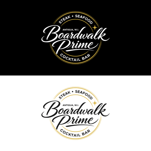 "Design a fine dining logo for upscale and trendy restaurant in Antigua." winning Menu