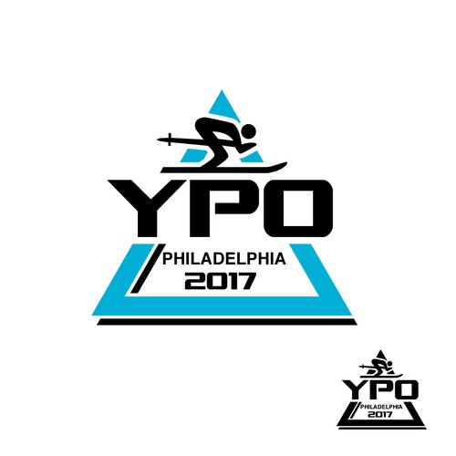 Design Ski Trip Logo for YPO Trip Design by Transformed Design Inc.