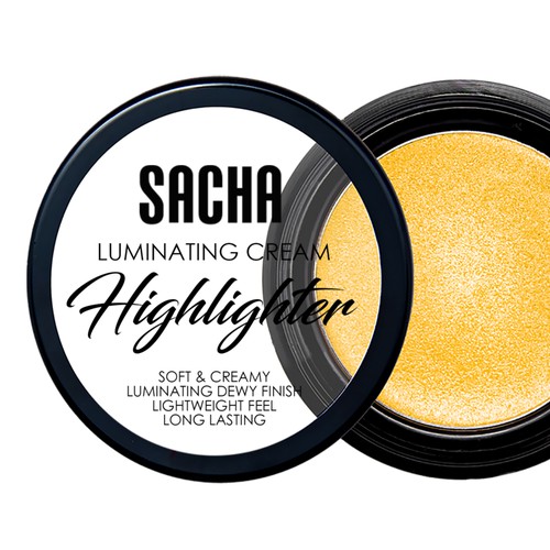 Sacha Luminating Cream Highlighter Design by ogiedesign™