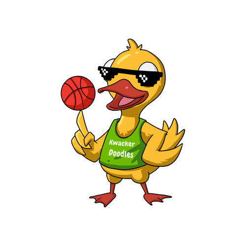 Duck Cartoon LOGO Design by MillionDollars