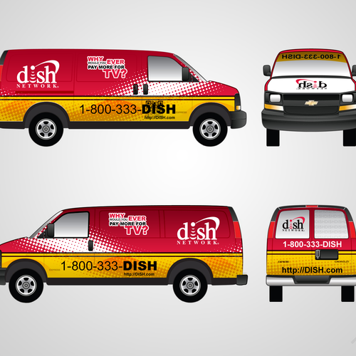 V&S 002 ~ REDESIGN THE DISH NETWORK INSTALLATION FLEET Design por kotan