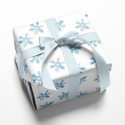 Design a Christmas Pattern for Luxury Decorative Gift Boxes Design réalisé par Fran.illus