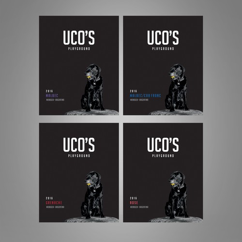Create a modern wine label for Uco's Playground (Mendoza, Argentina) Design by Byteripper