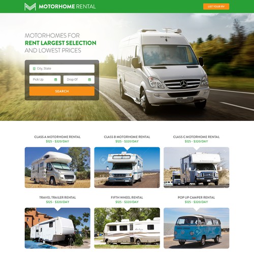 Web page design contest entry by Next Design