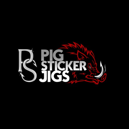 Pig Sticker Jigs/ Fishing Hooks for the Serious Angler. Design by Trafalgar Law