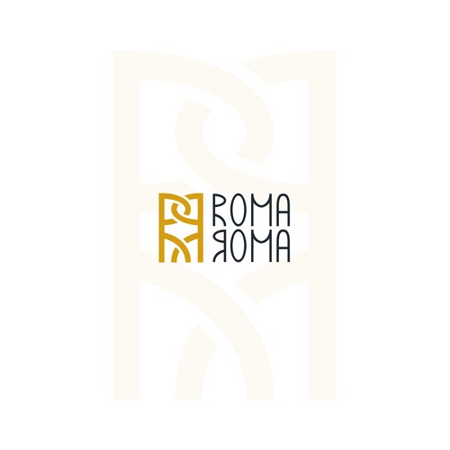 Roma Roma Logo Desing Design by Zaladgan