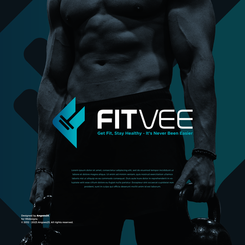 Need a Powerful Logo for a Modern Fitness App Design by AXXV ™