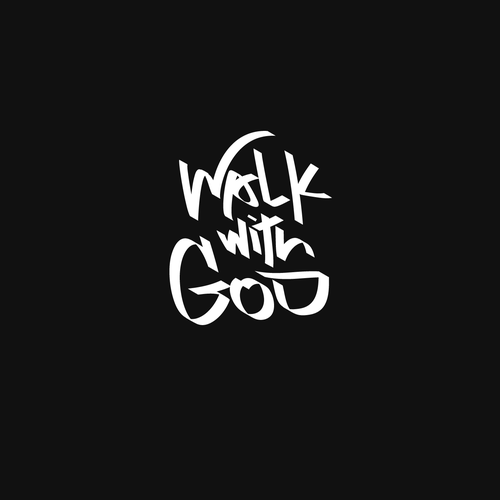 Walk With God Minimalist Luxury Logo for a Modern Faith & Fashion Brand Design by OctoCreative
