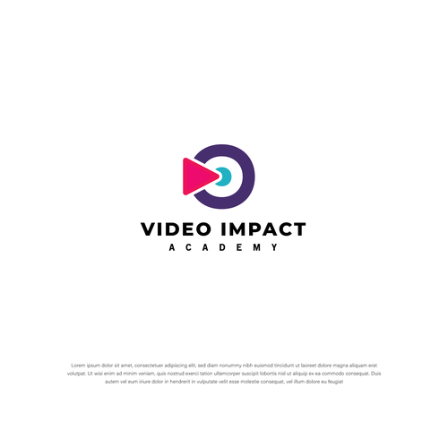 online video creator course logo Design by Sam.D