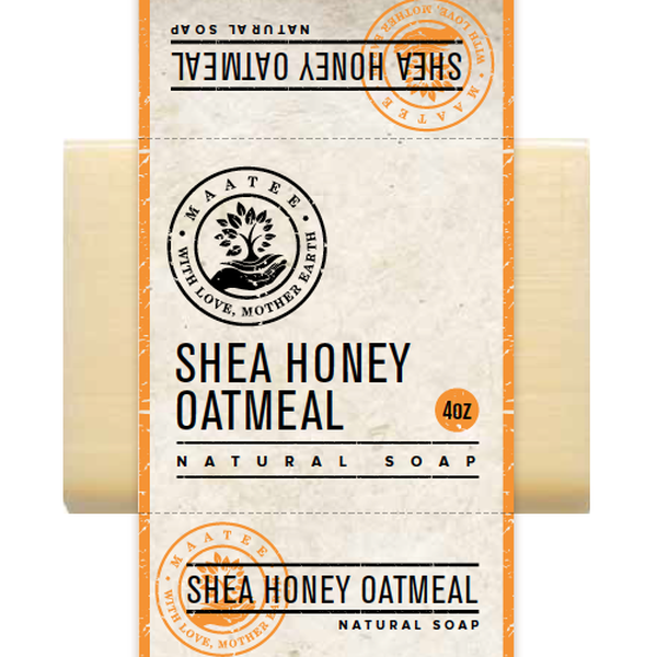 Mother earth soap label design