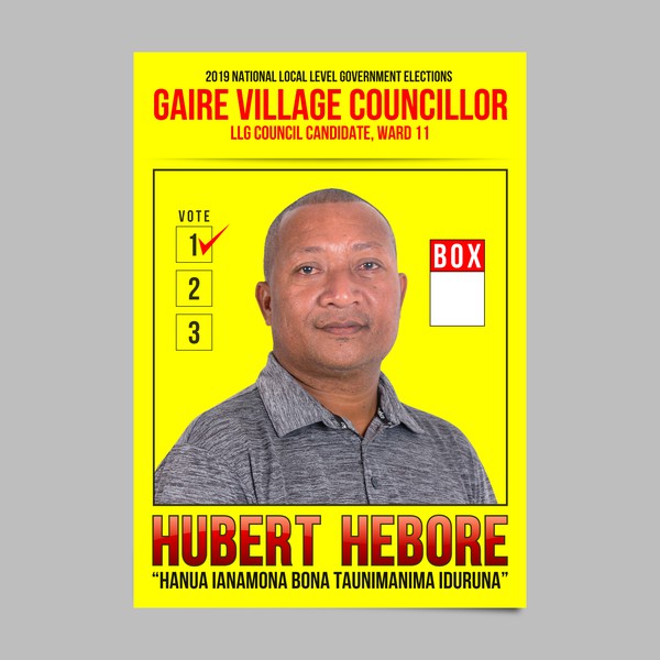 Government Election poster